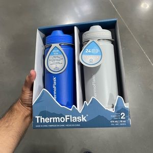 Stainless Steel 16oz Bottle - 2packs - Brand new